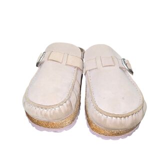 Birkenstock Cream Mules